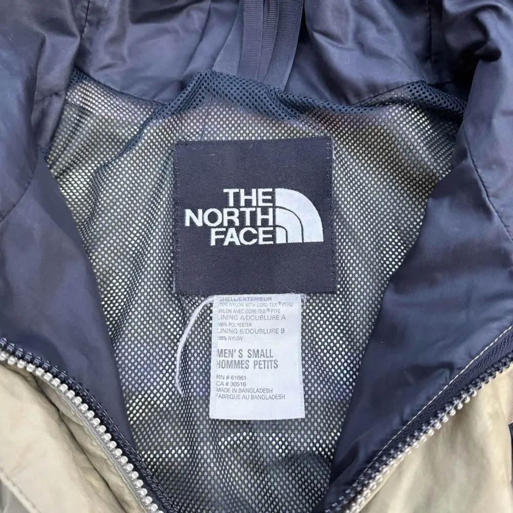 Vintage The North Face Goretex Mountain‎ Light Jacket Parka Tumbleweed Men’s S